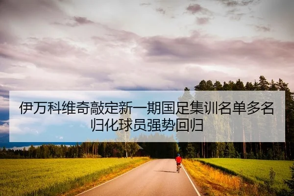 伊万科维奇敲定新一期国足集训名单多名归化球员强势回归